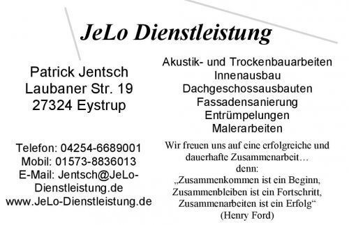 JeLo Dienstleistung Logo