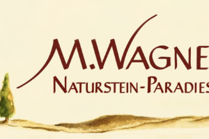 Gartenplanung Gartengestaltung mit Travertin Natursteinen Logo